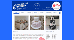 Desktop Screenshot of occasionscakes.com
